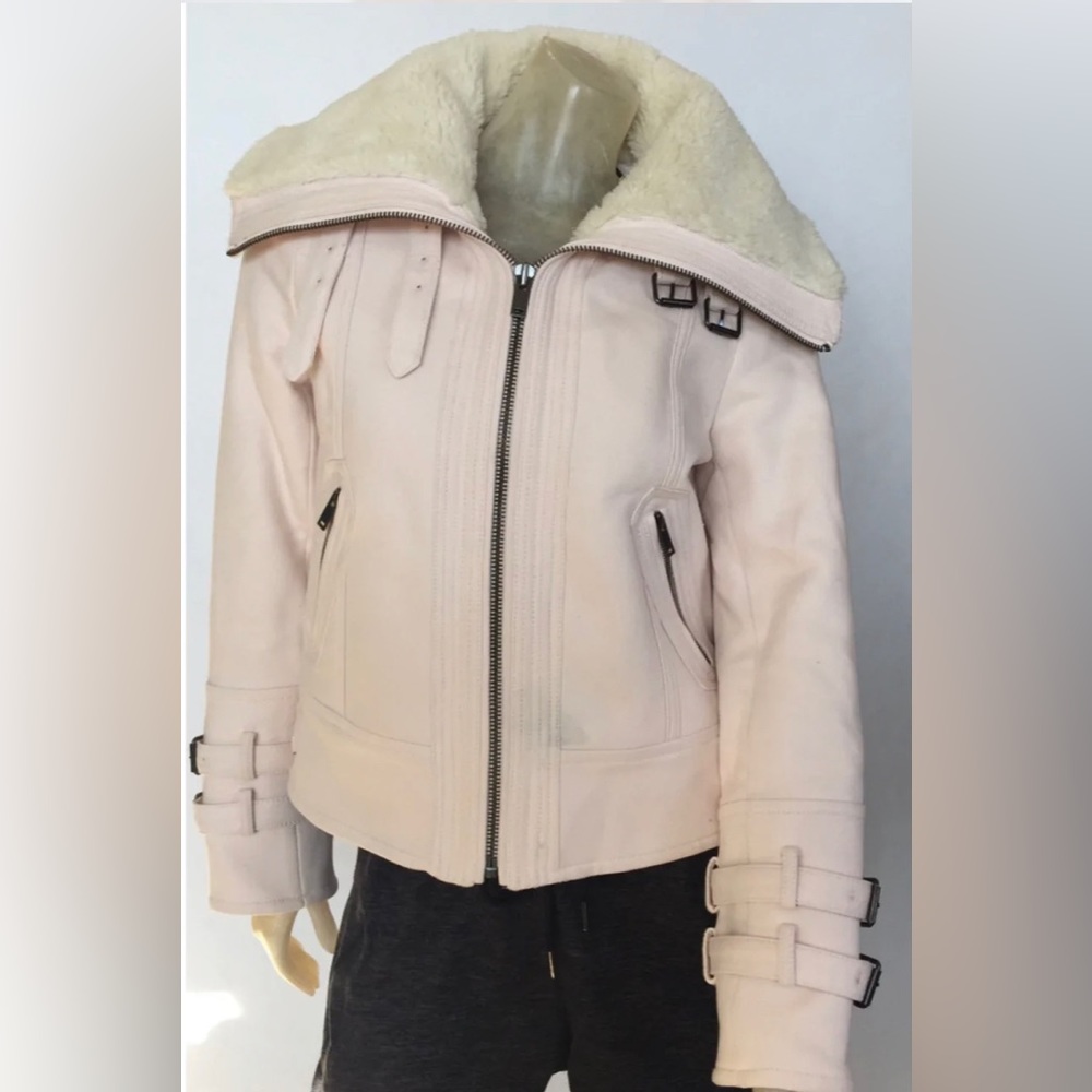 Small Banana Republic pink coat